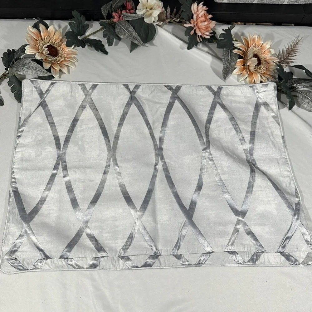 NEW $120 [ 1 Standard ] Pillow Sham for Hotel Collection Dimensional‎ Blue